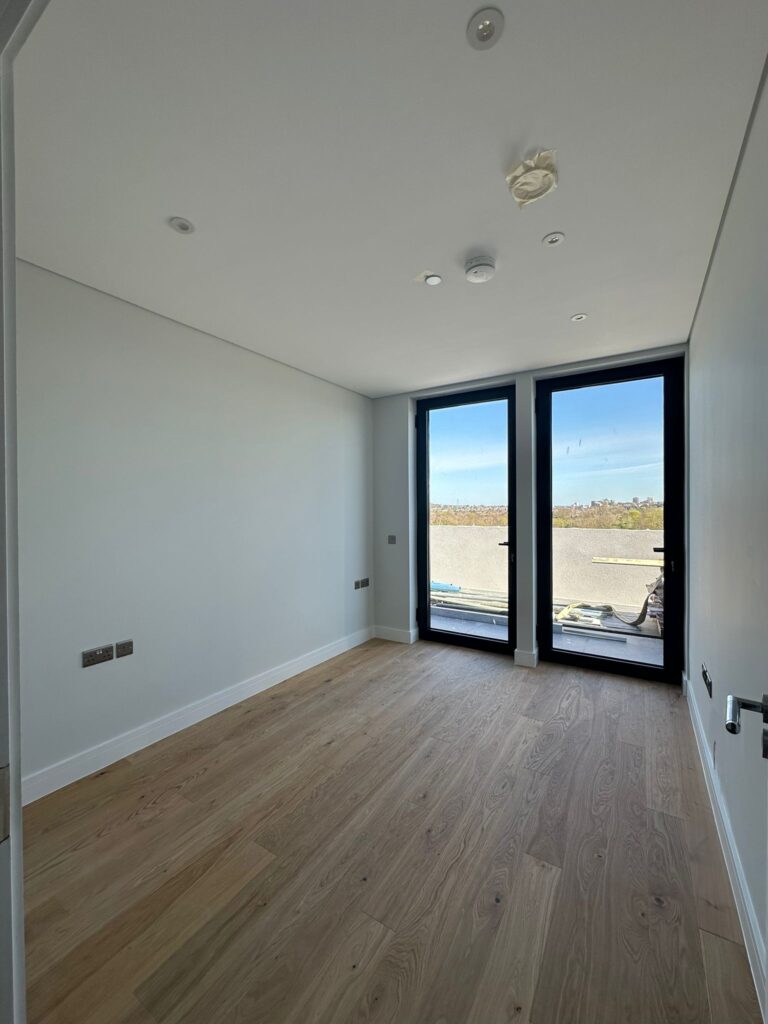 Wembley residential tape & joint / painting decorating 22 flats