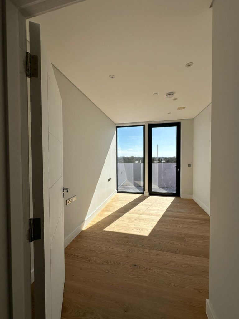 Wembley residential tape & joint / painting decorating 22 flats