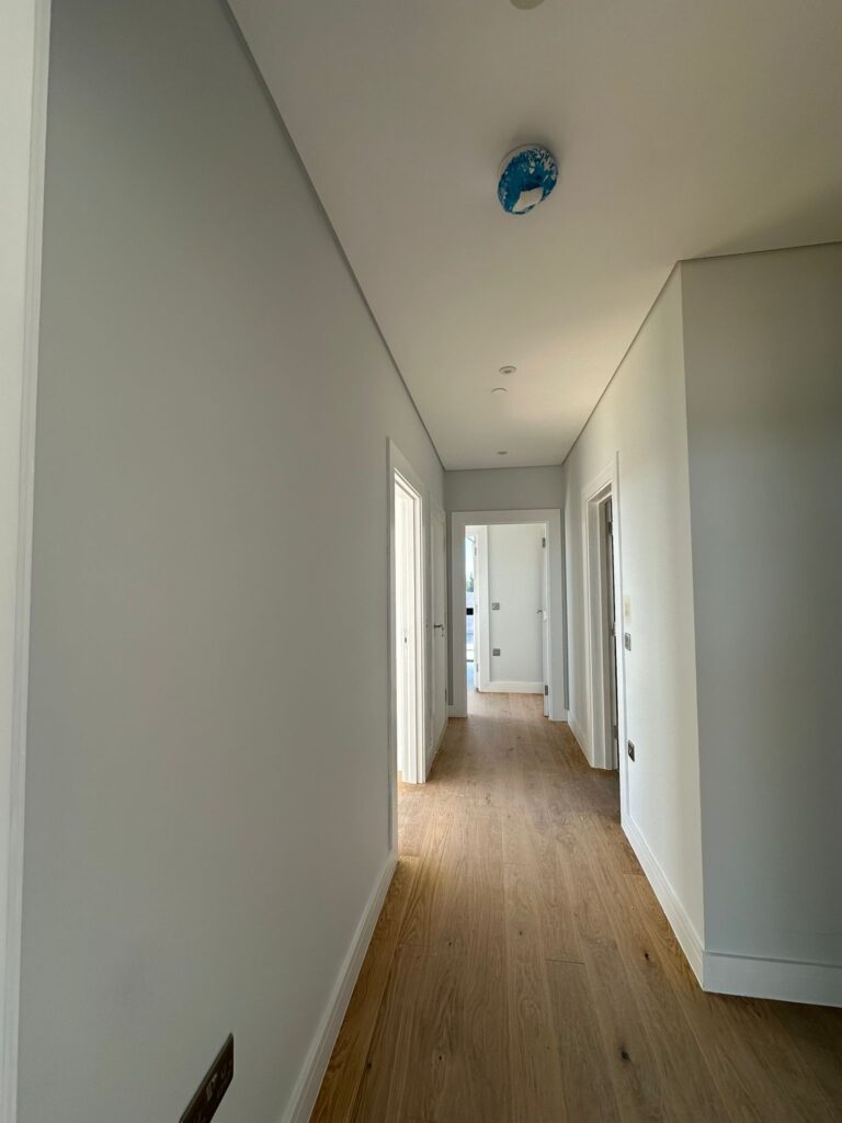 Wembley residential tape & joint / painting decorating 22 flats