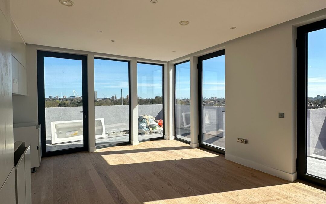 Wembley residential 23 flats- Painting & Joinery