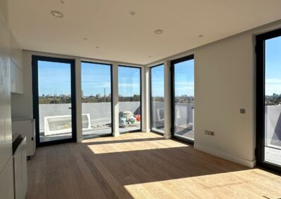 Wembley residential tape & joint / painting decorating 22 flats