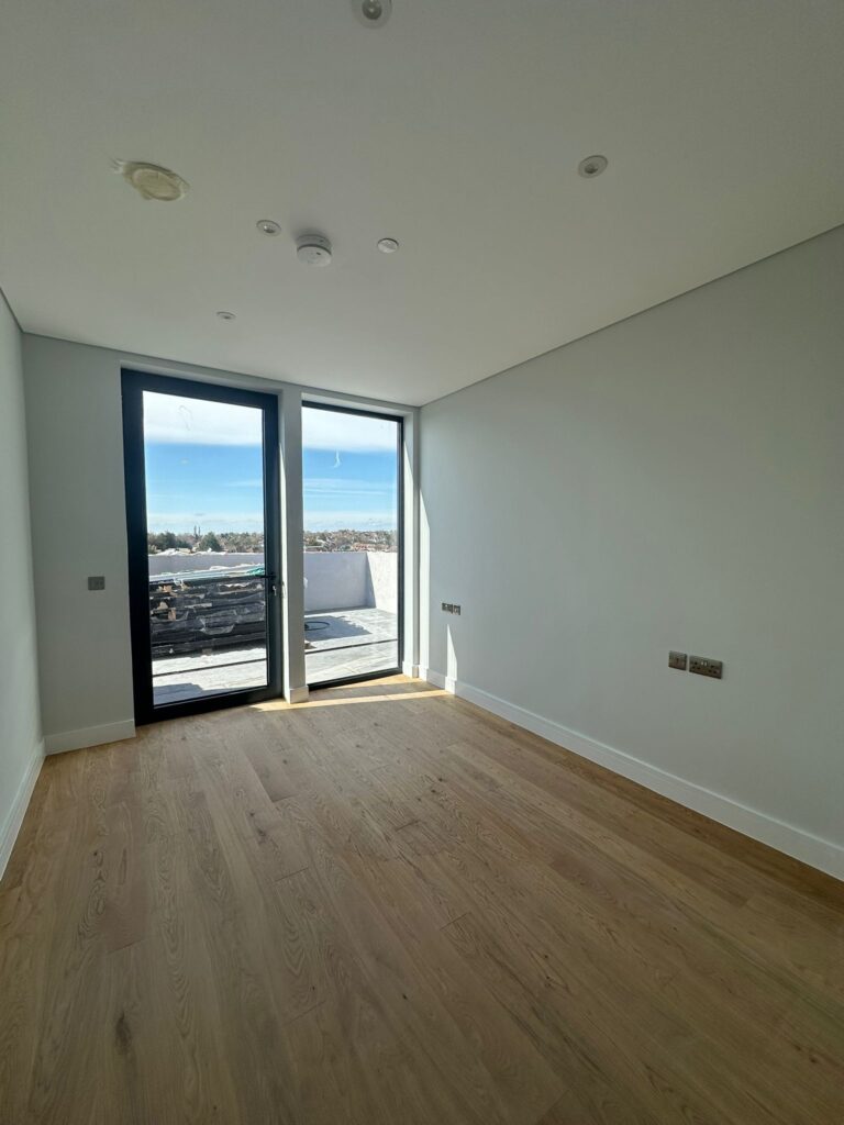 Wembley residential tape & joint / painting decorating 22 flats