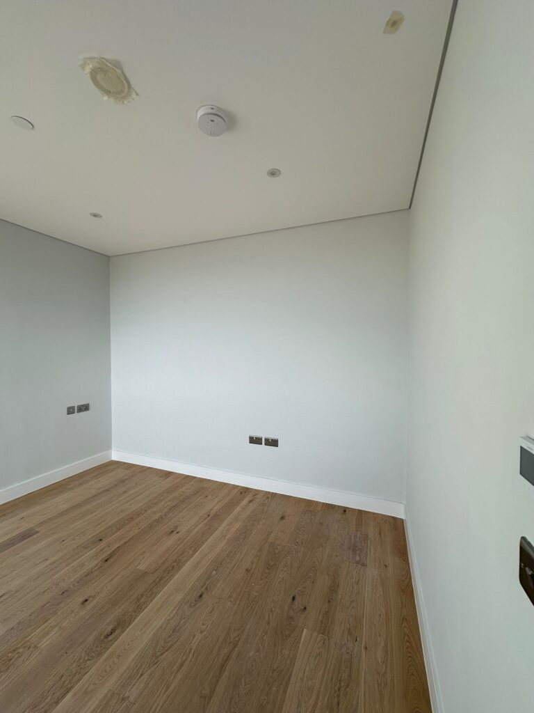 Wembley residential tape & joint / painting decorating 22 flats