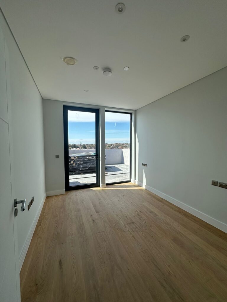 Wembley residential tape & joint / painting decorating 22 flats