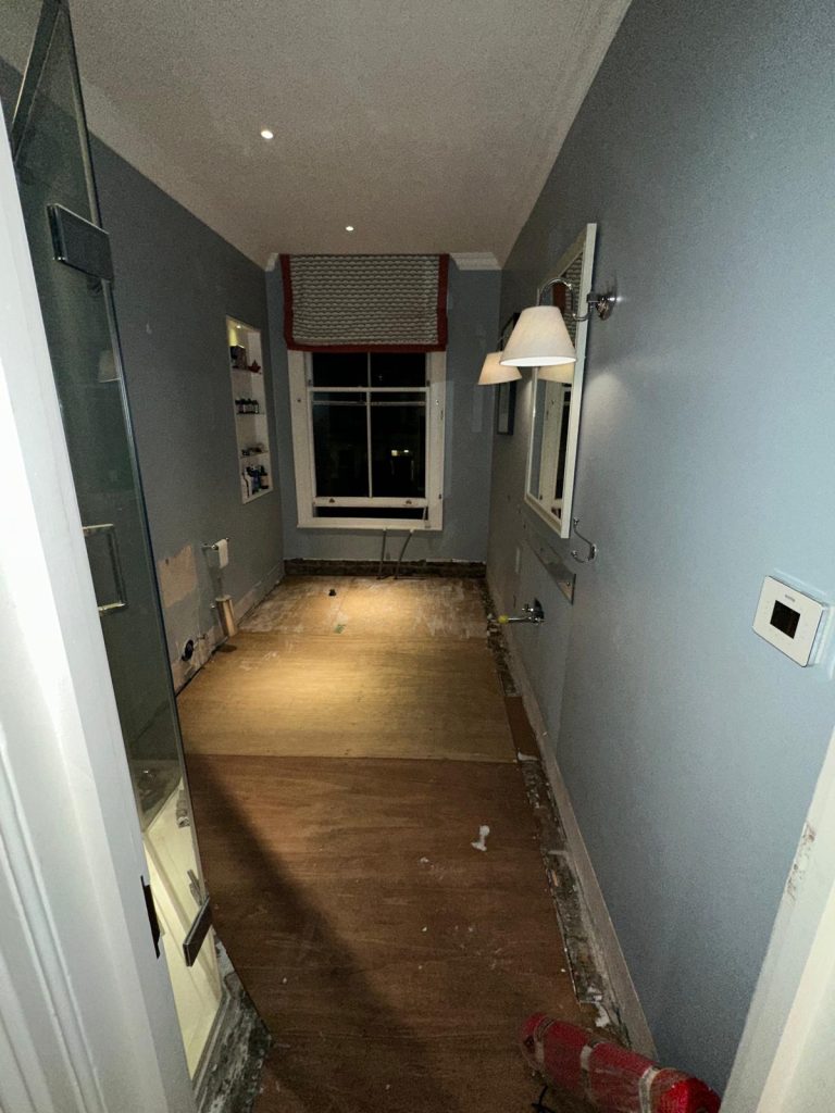 Bathroom refurbishment